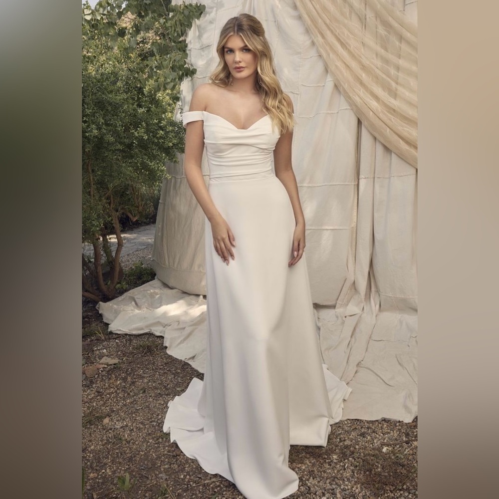 Casablanca Wedding Dress style BL471 Dove